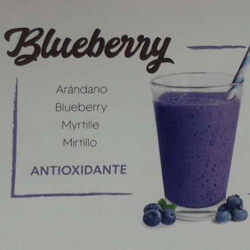 SMOOTHIE BLUEBERRY CON LECHE