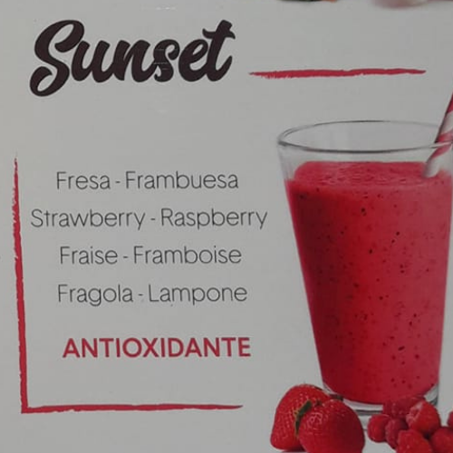 SMOOTHIE SUNSET CON LECHE