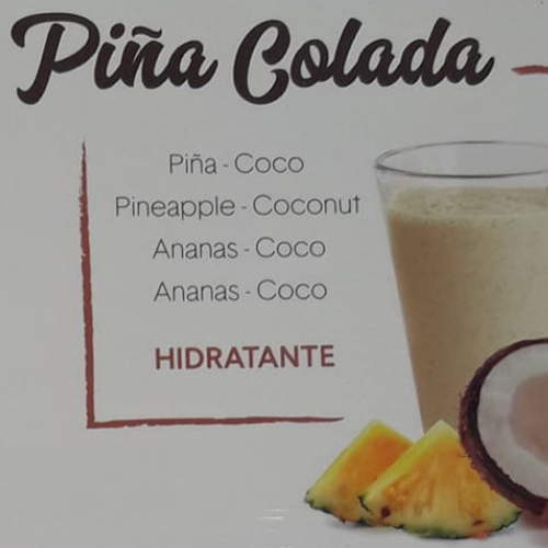 SMOOTHIE PİNA COLADA CON AGUA